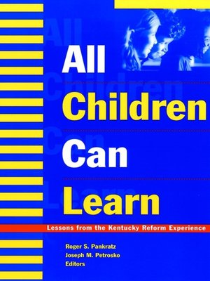 cover image of All Children Can Learn